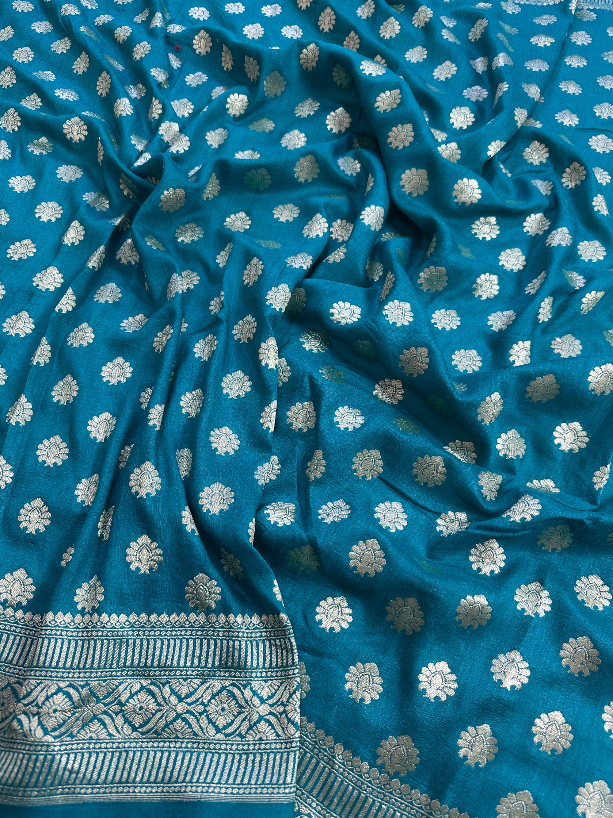 Pure Moonga Silk Banarasi Saree