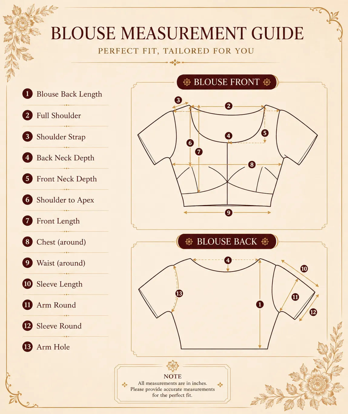 Blouse Stitching Service