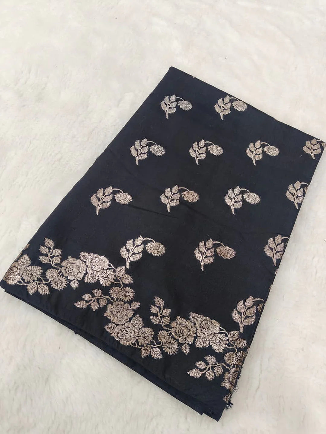 Pure Chiniya Silk Banarasi Saree | Zari Striped Woven Luxury Saree from Varanasi