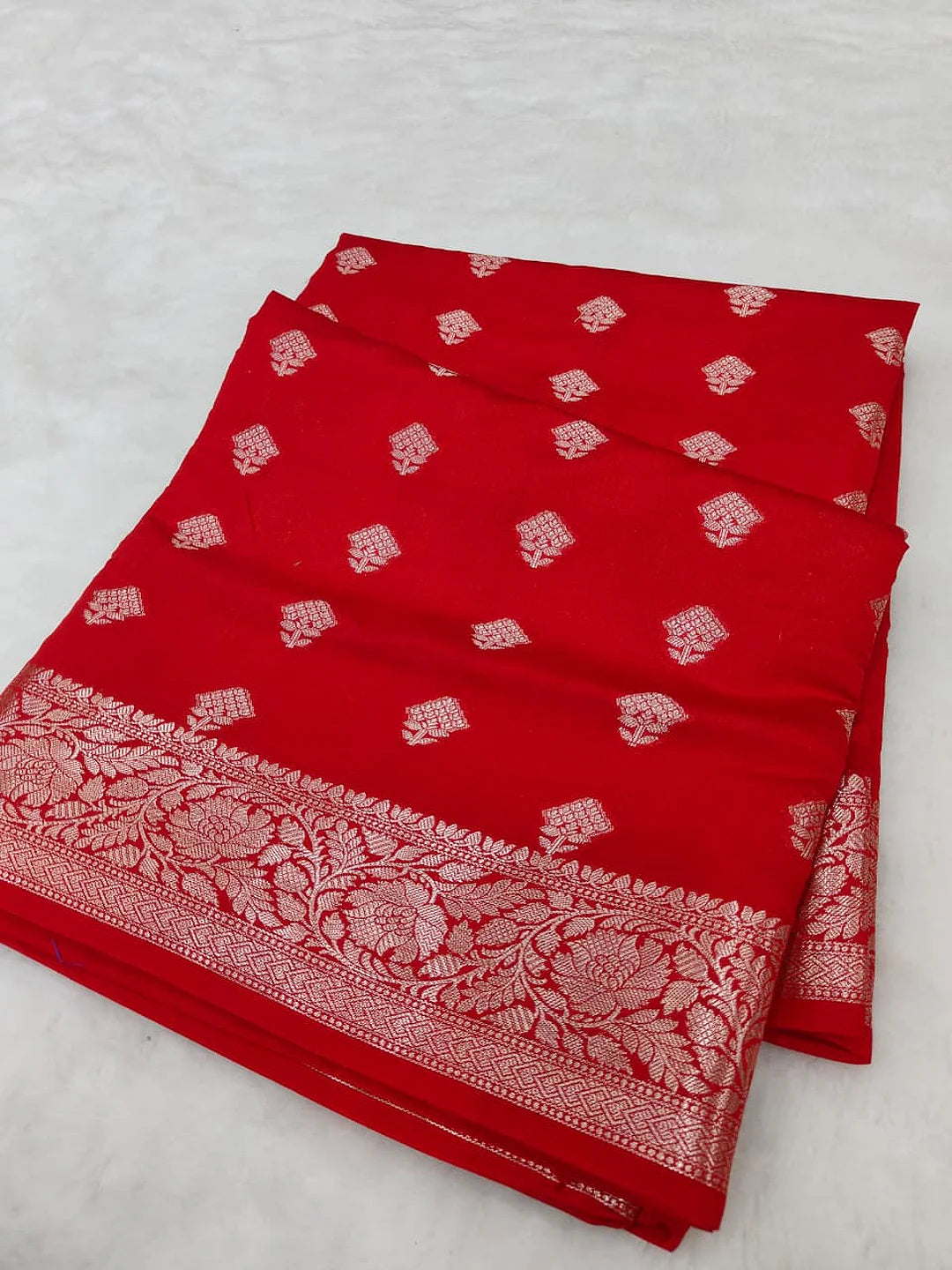 Pure Chiniya Silk Banarasi Saree | Tanchoi Zari Woven Luxury Saree from Varanasi