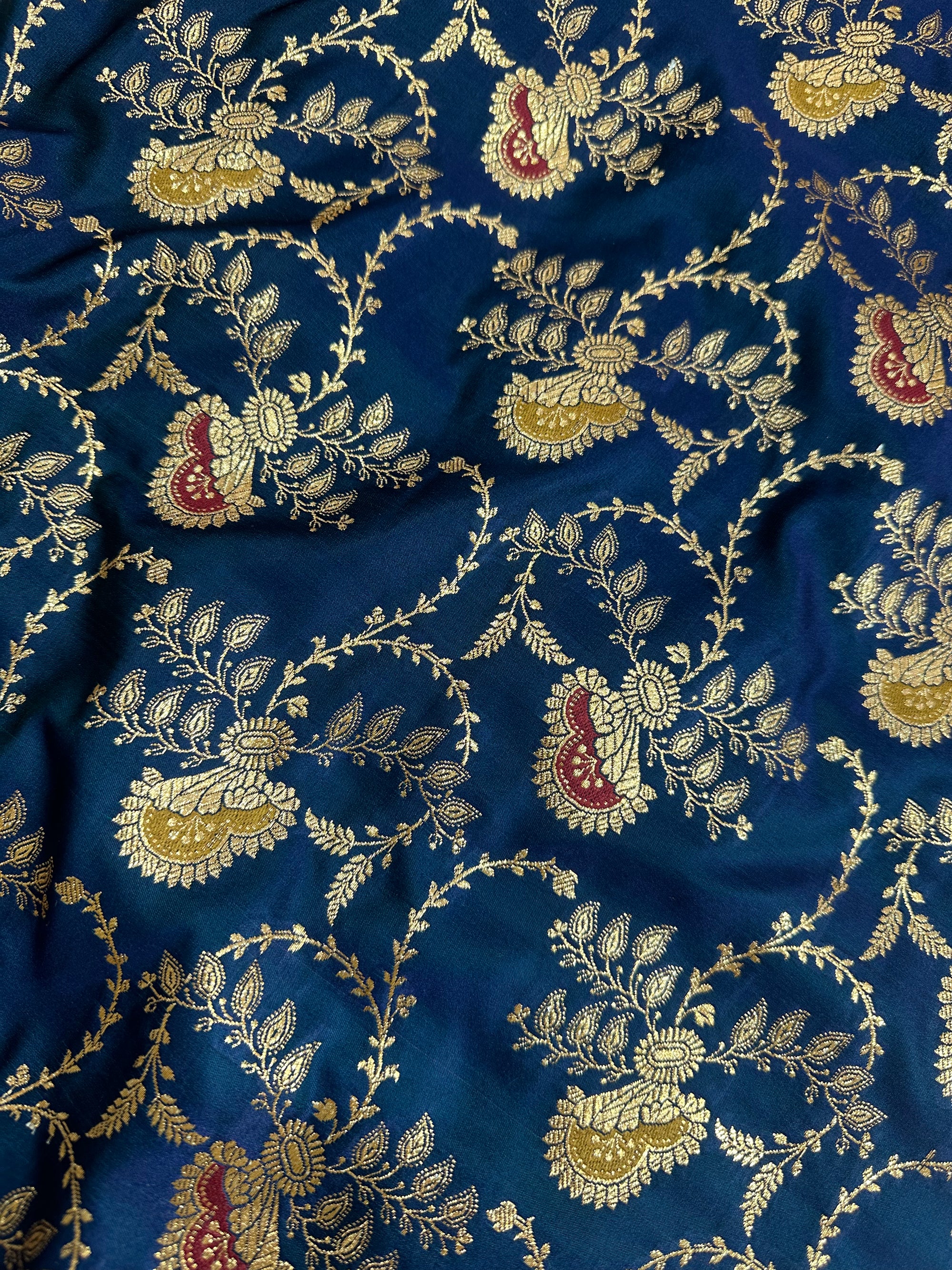 Premium Satin Silk Banarasi Saree