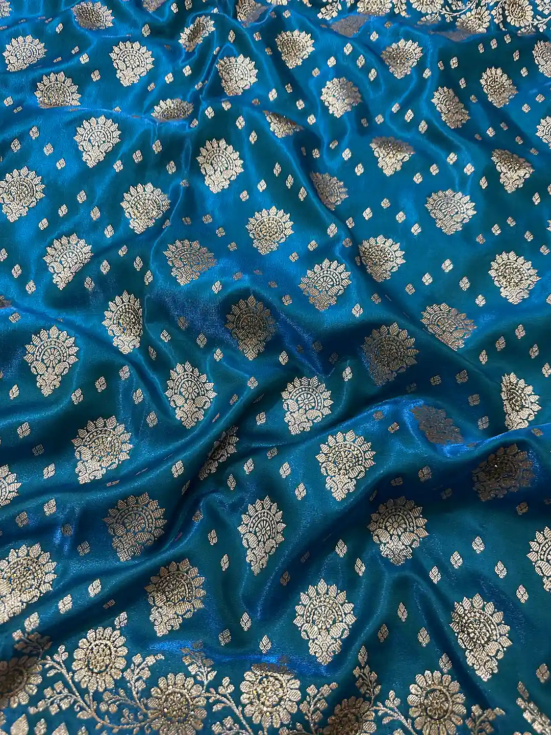 Premium Satin Silk Banarasi Saree | Katan Banaras