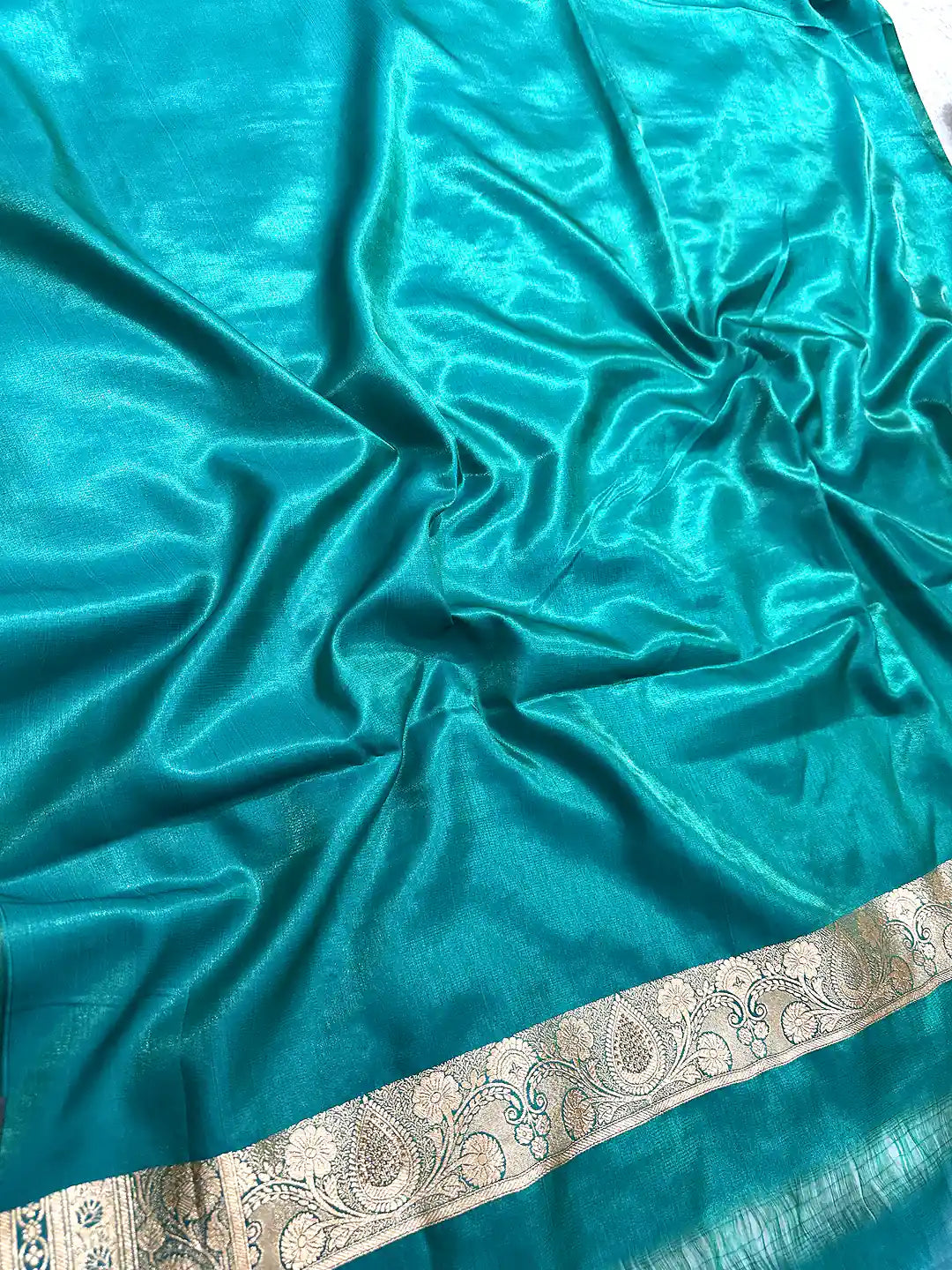 Premium Satin Silk Banarasi Saree | Katan Banaras
