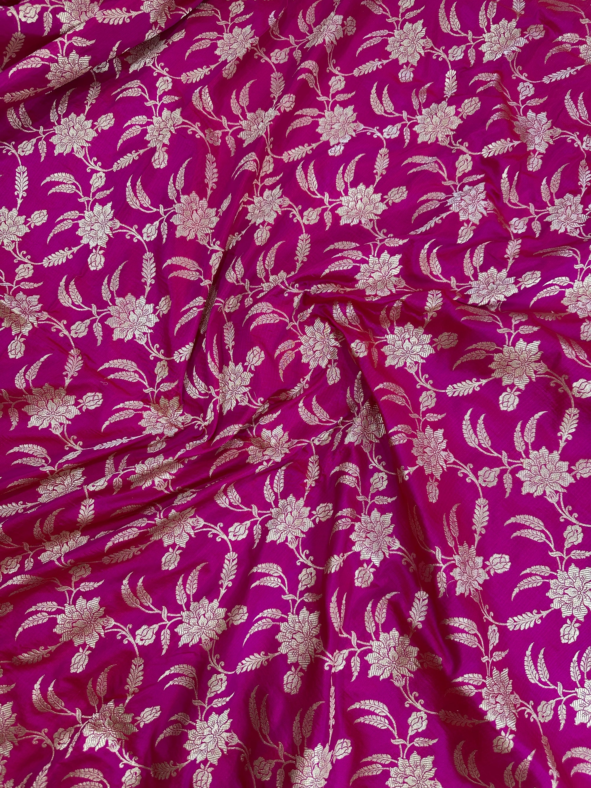 Pure Katan Silk Jaalwork Banarasi Saree