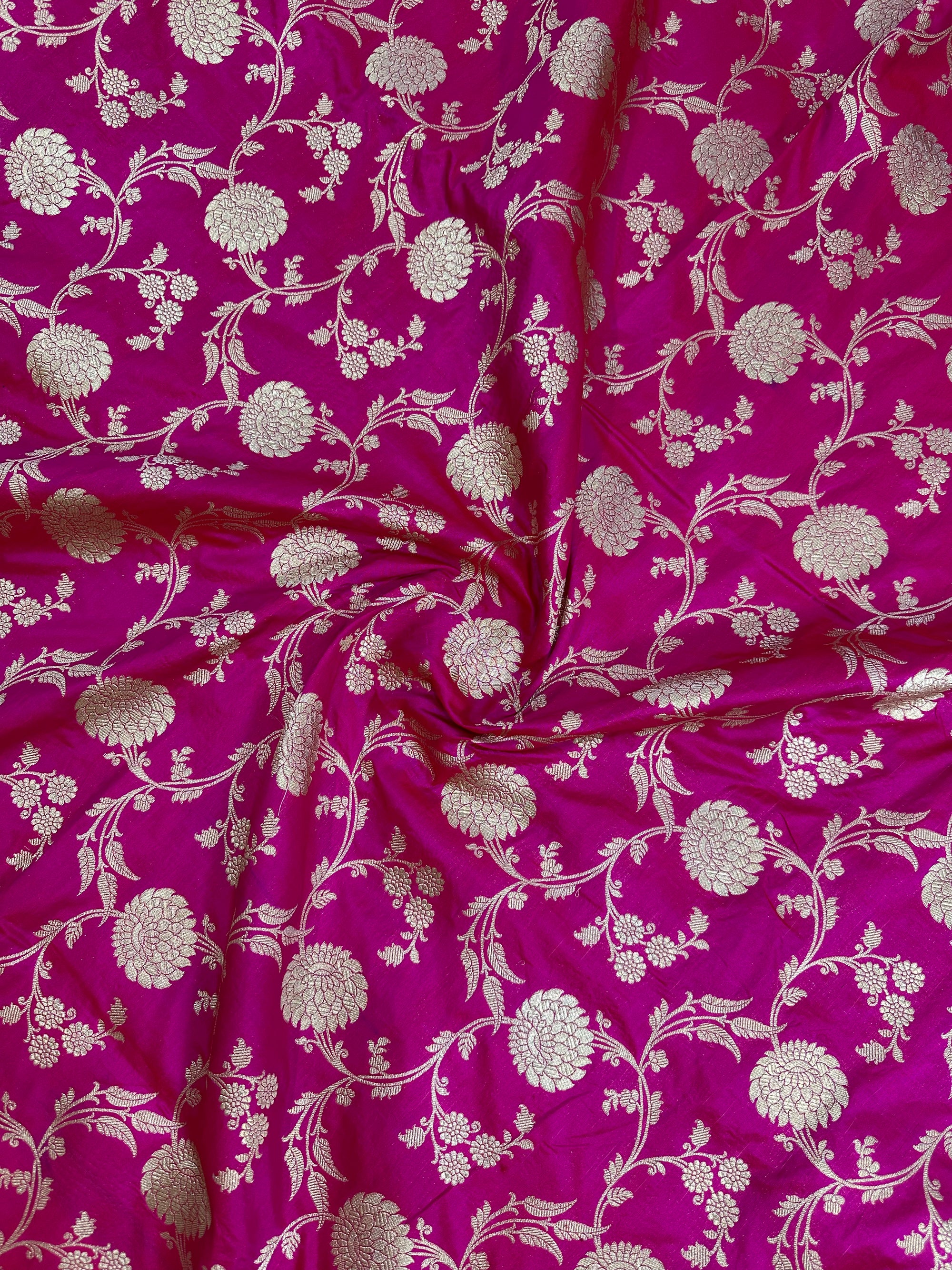 Pure Katan Silk Jaalwork Banarasi Saree