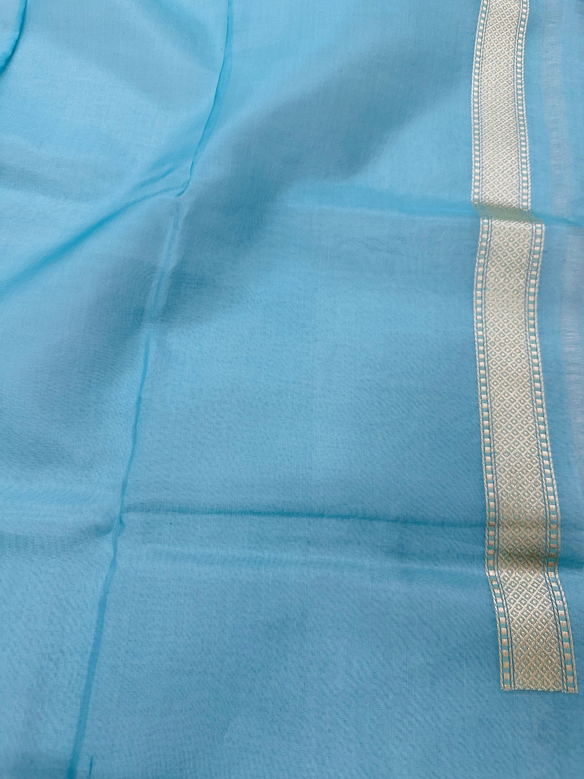 Pure Kora Silk Banarasi Saree – Handwoven Zari Weaving | Lightweight Ethnic Wear