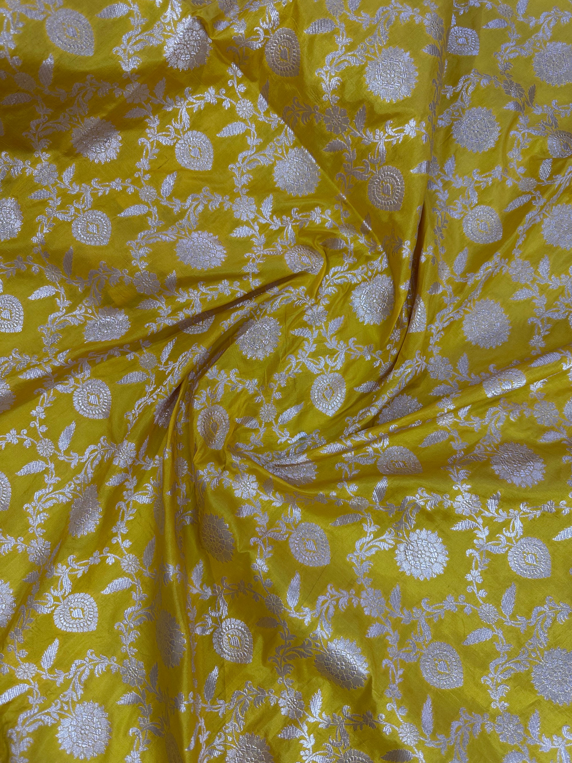 Pure Katan Silk Jaalwork Banarasi Saree