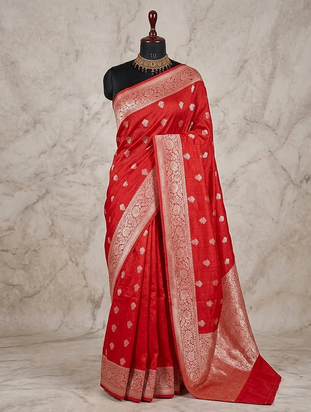 Pure Chiniya Silk Banarasi Saree | Tanchoi Zari Woven Luxury Saree from Varanasi