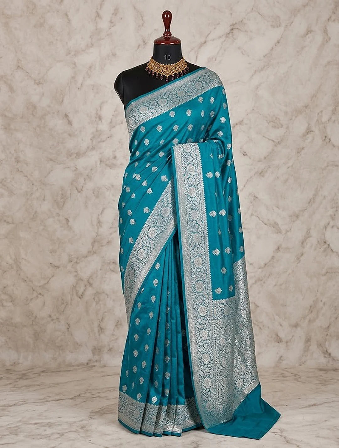 Pure Chiniya Silk Banarasi Saree | Konia Zari Woven Luxury Saree from Varanasi