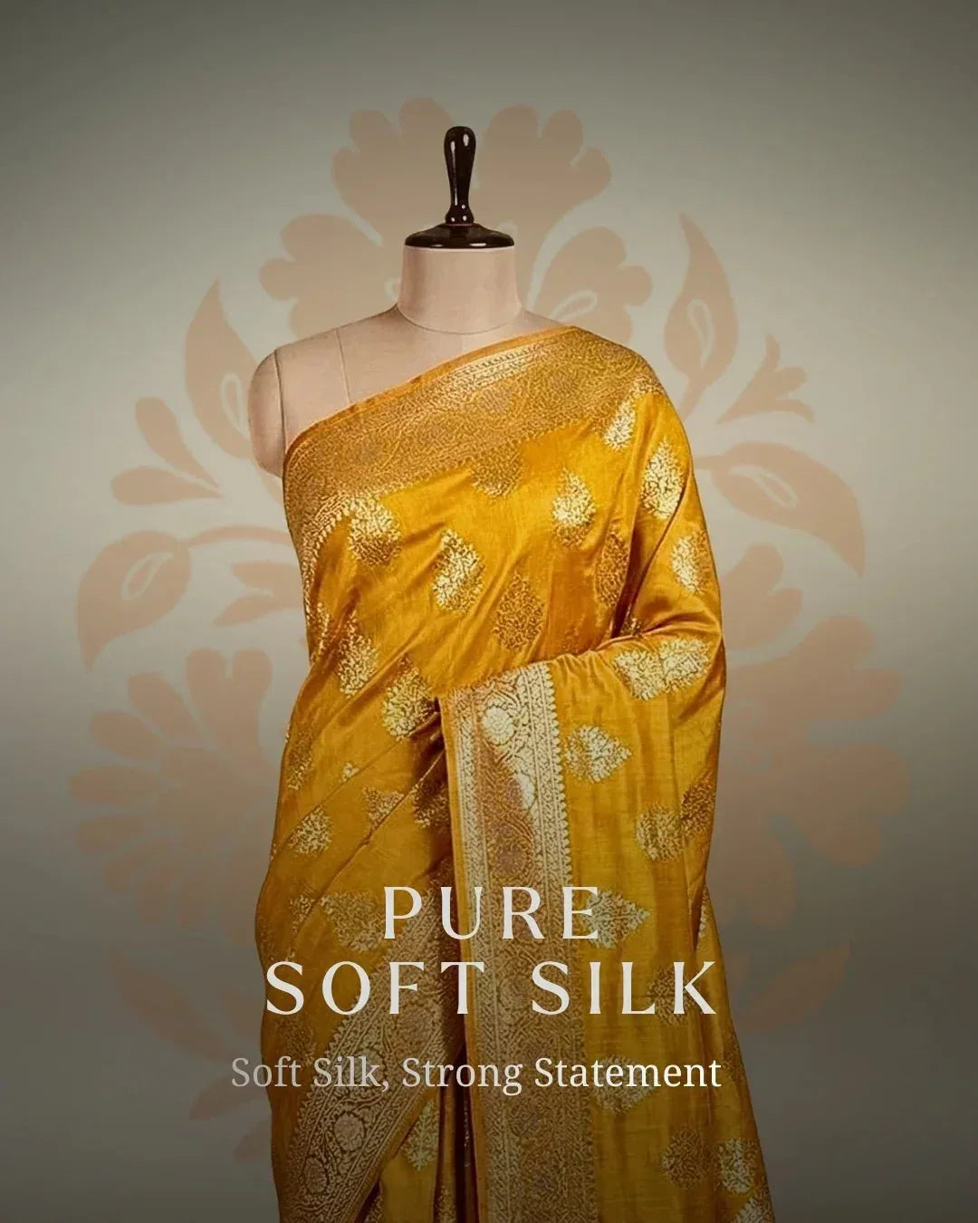 Soft Silk Sarees Collection | Elegant & Lightweight Drapes | Katan Banaras - Katan Banaras