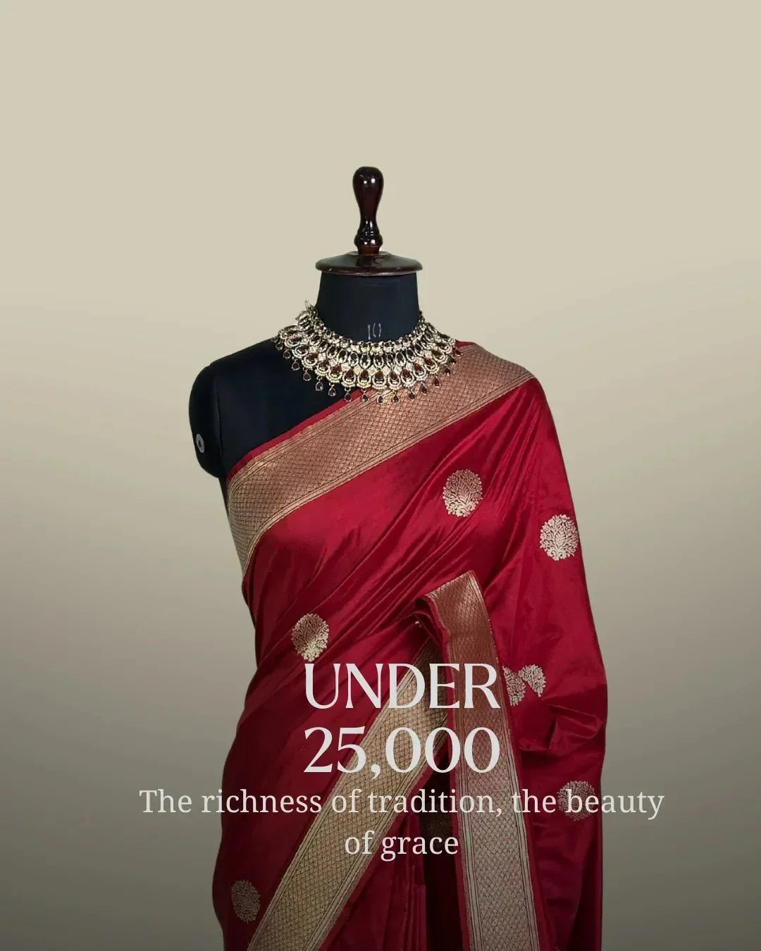 Banarasi Silk Sarees Under ₹25,000 | Pure Handwoven | Katan Banaras - Katan Banaras