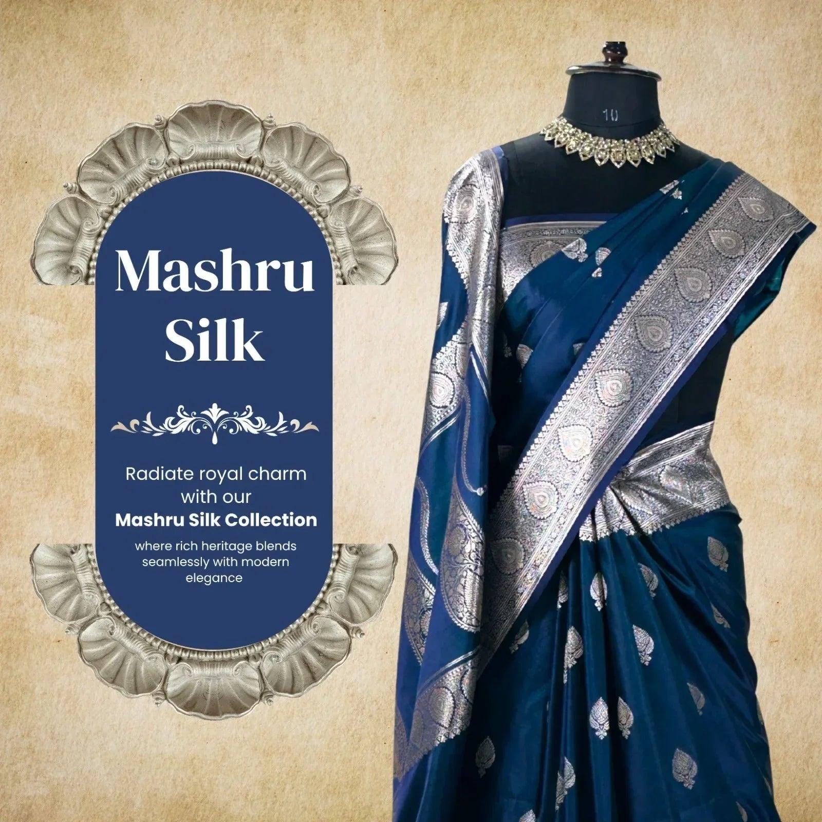 KATAN SATIN SILK - Katan Banaras