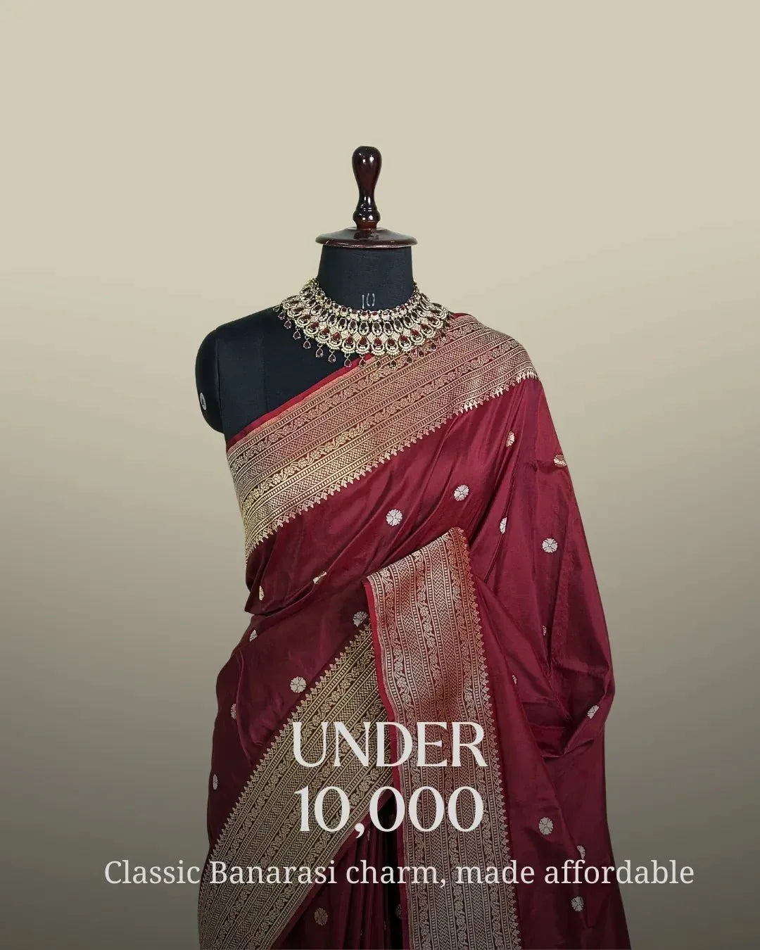 Banarasi Silk Sarees Under ₹10,000 - Katan Banaras