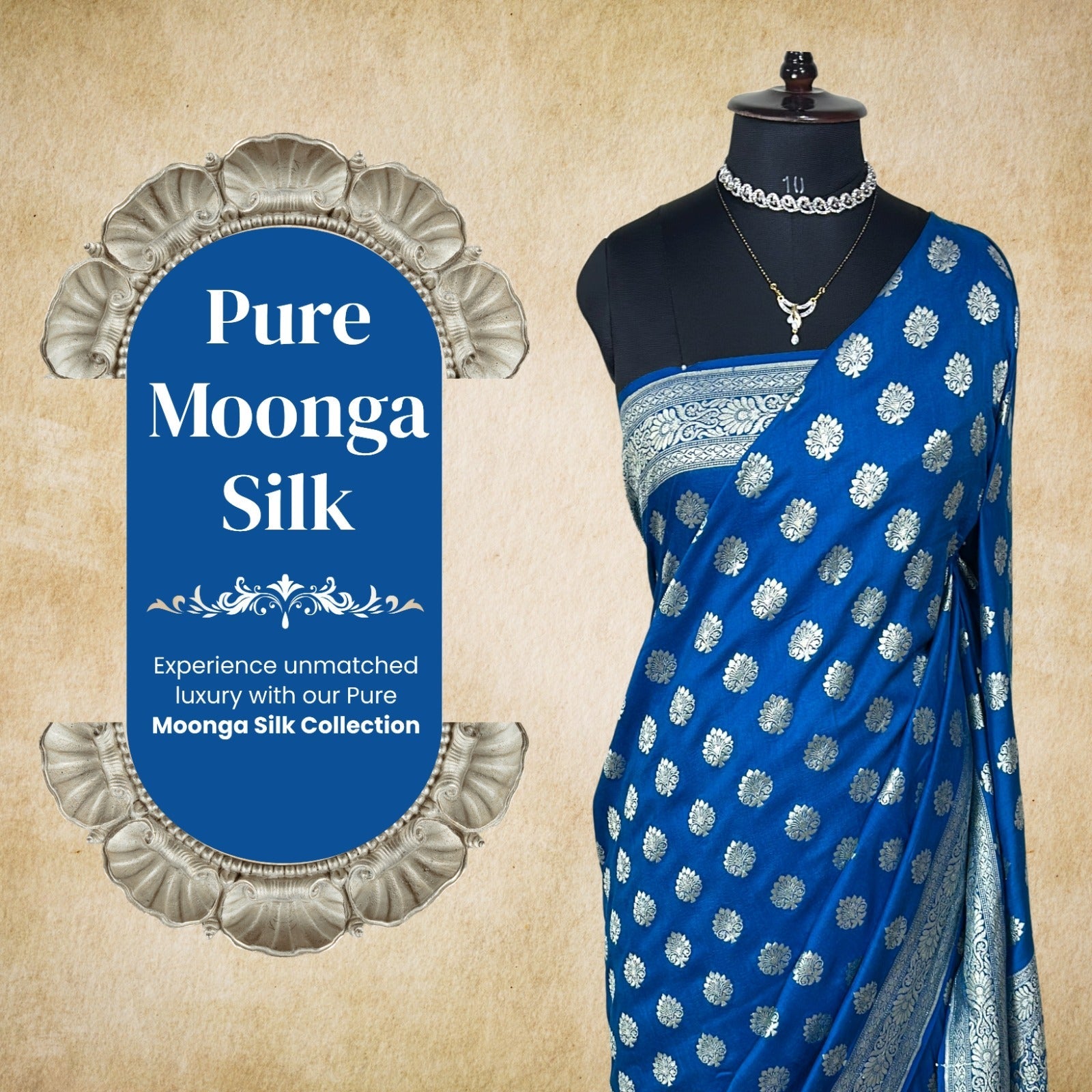 PURE MOONGA SILK