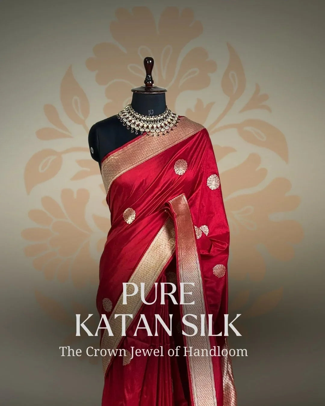PURE KATAN SILK - Katan Banaras