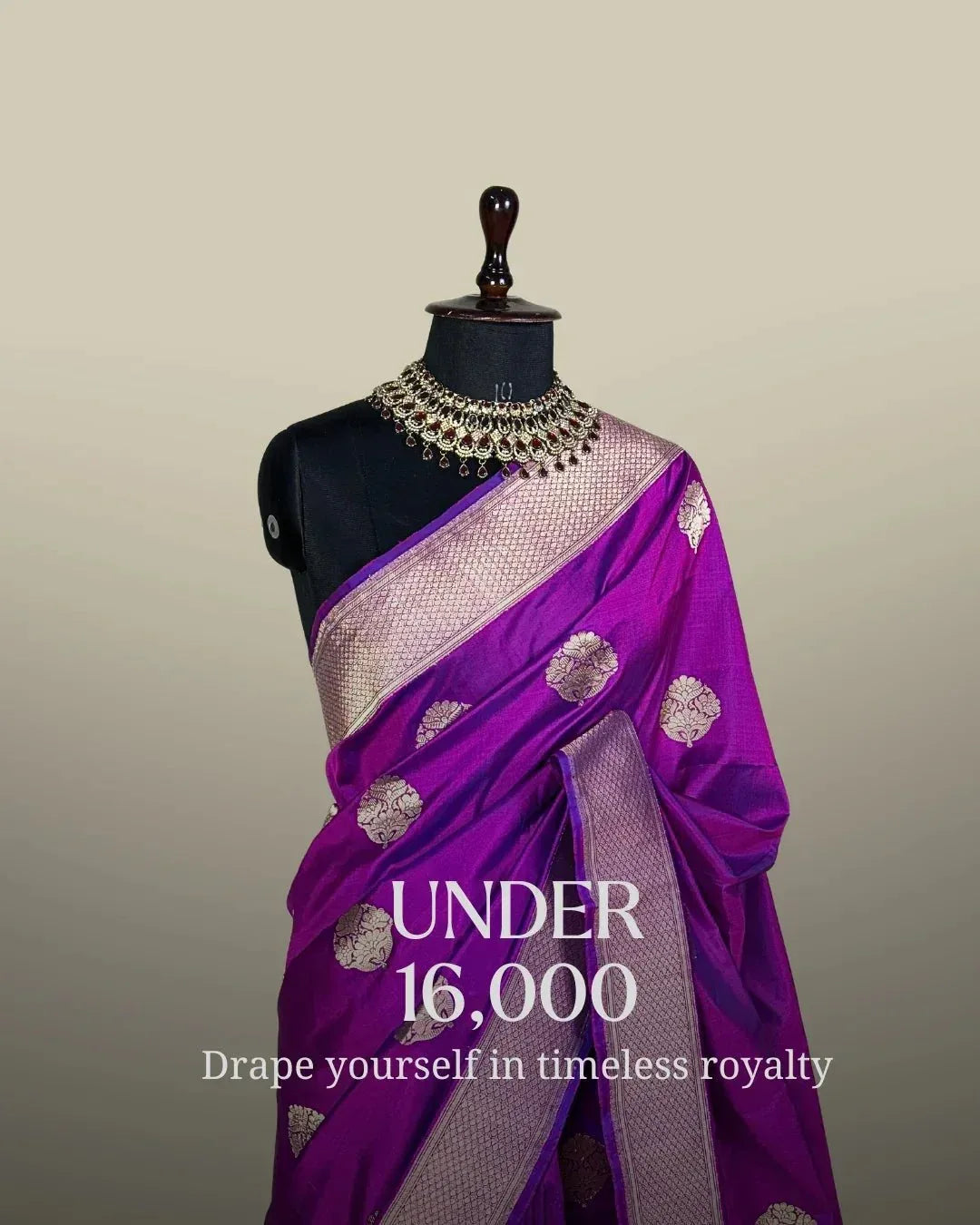 Handwoven Banarasi Sarees Under ₹16,000 | Pure Silk | Katan Banaras - Katan Banaras