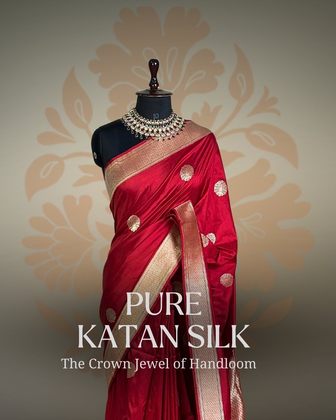 PURE KATAN SILK - Katan Banaras