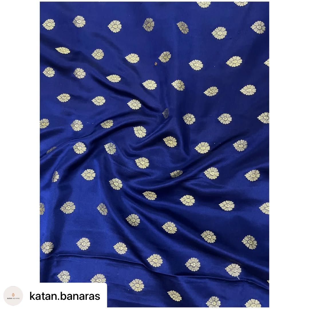 PURE SATIN SILK - Katan Banaras