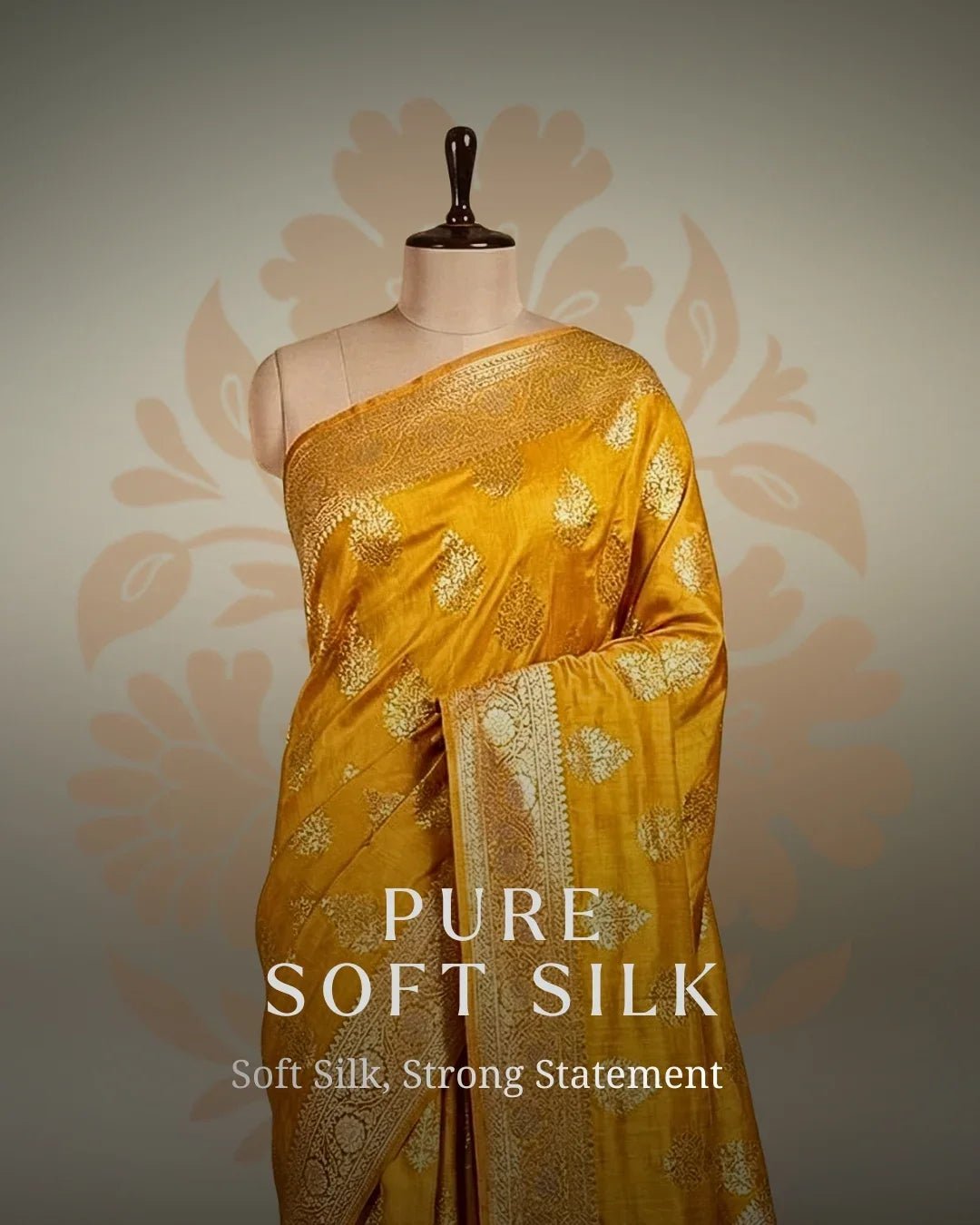 PURE SOFT SILK - Katan Banaras