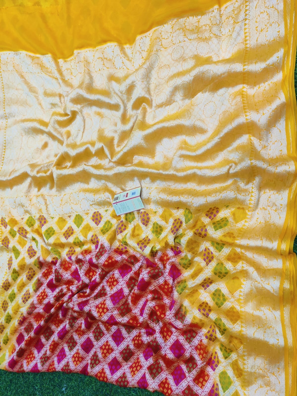 Pure Chiffon Silk Banarasi Saree