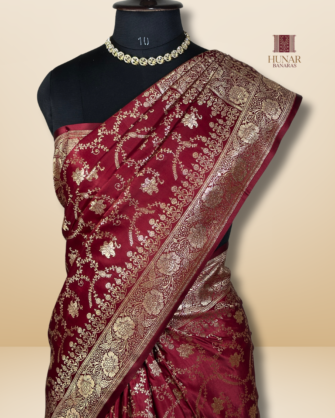 Premium Satin Silk Banarasi Saree
