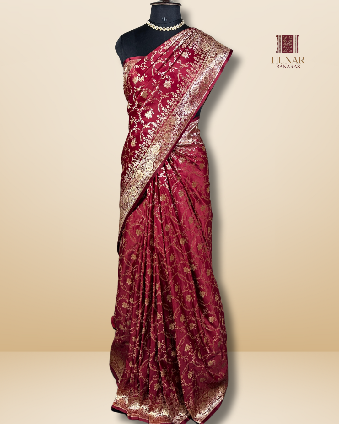 Premium Satin Silk Banarasi Saree