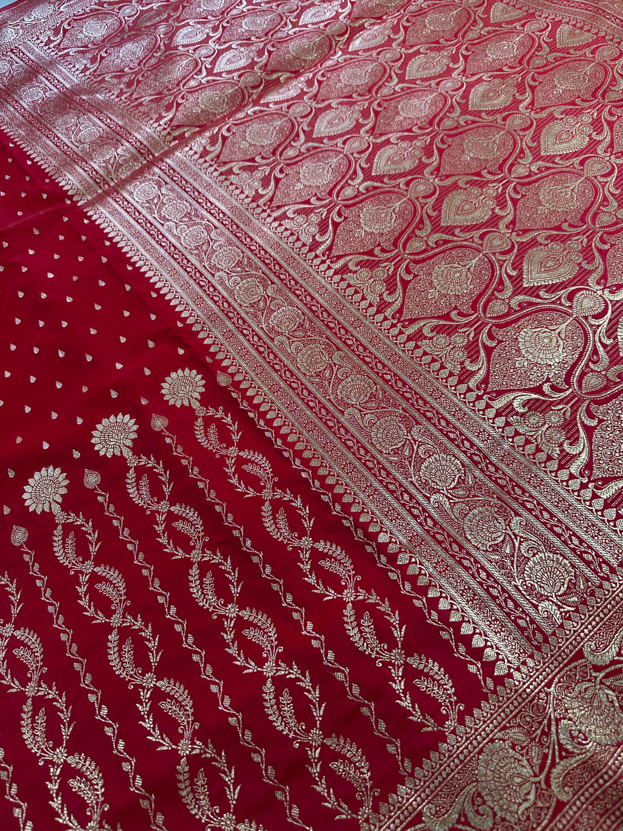 Premium Satin Silk Banarasi Saree