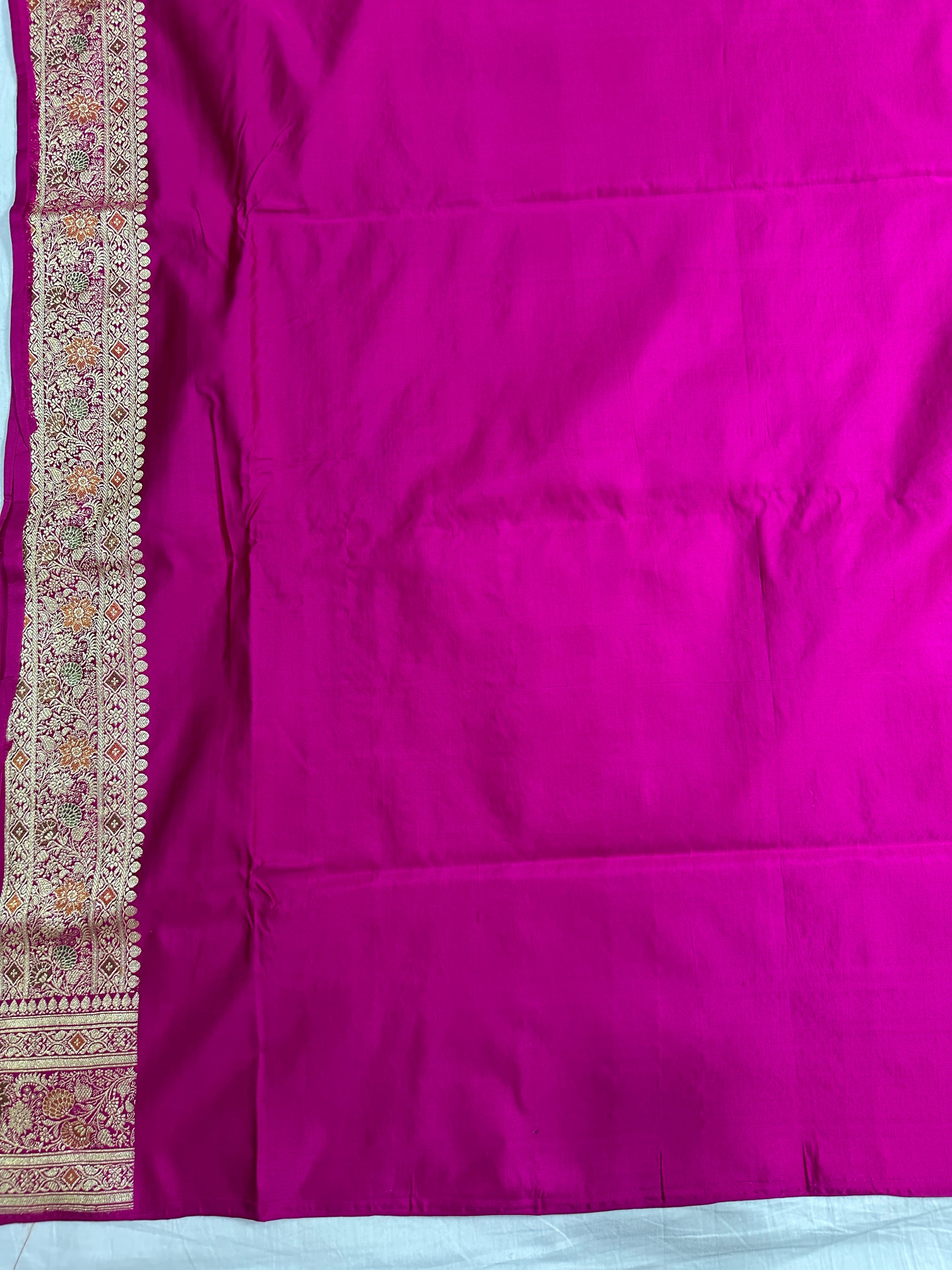 Pure Katan Silk Handloom Banarasi Bridal Saree