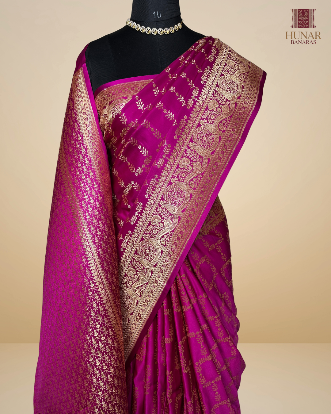 Premium Satin Silk Banarasi Saree