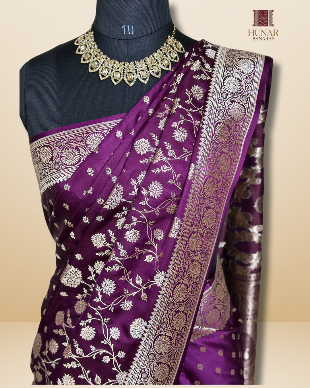 Premium Satin Silk Banarasi Saree
