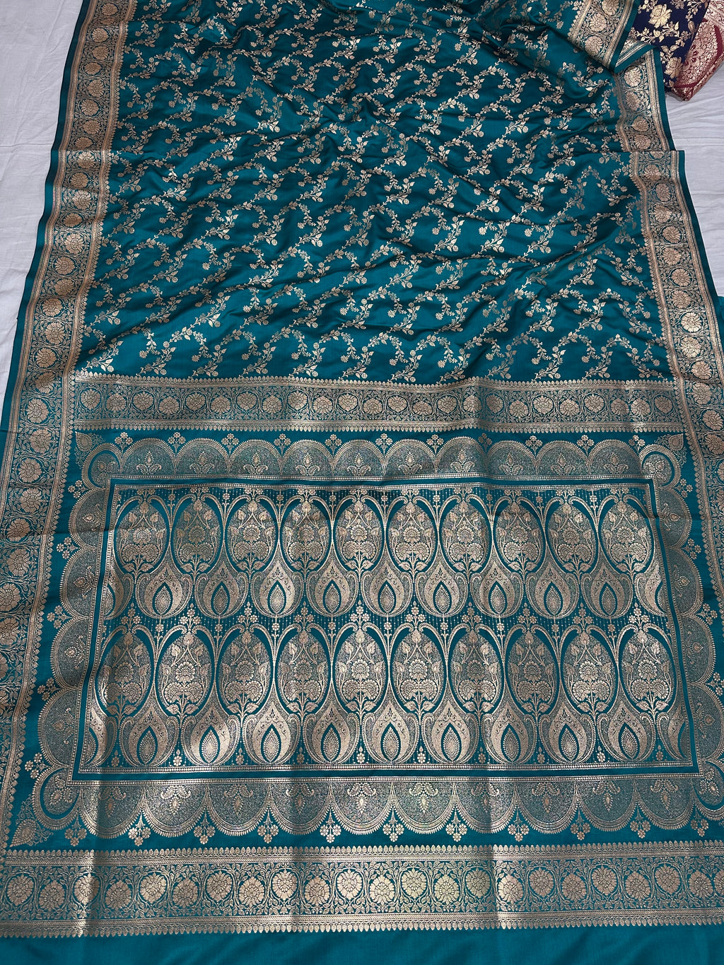 Premium Satin Silk Banarasi Saree