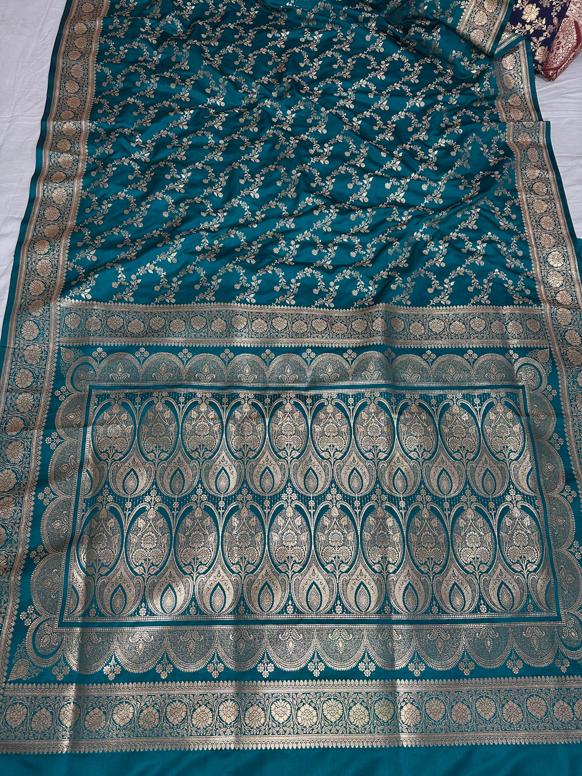 Premium Satin Silk Banarasi Saree