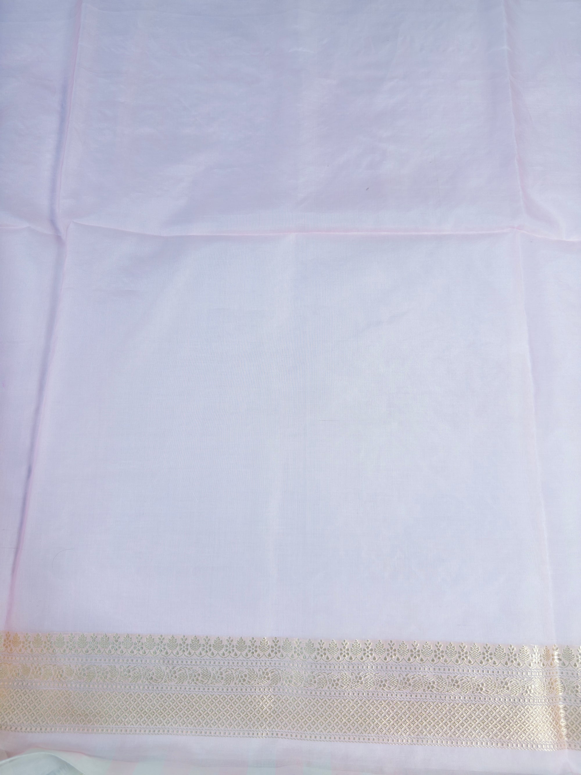 Pure Kora Silk Handloom Banarasi Saree