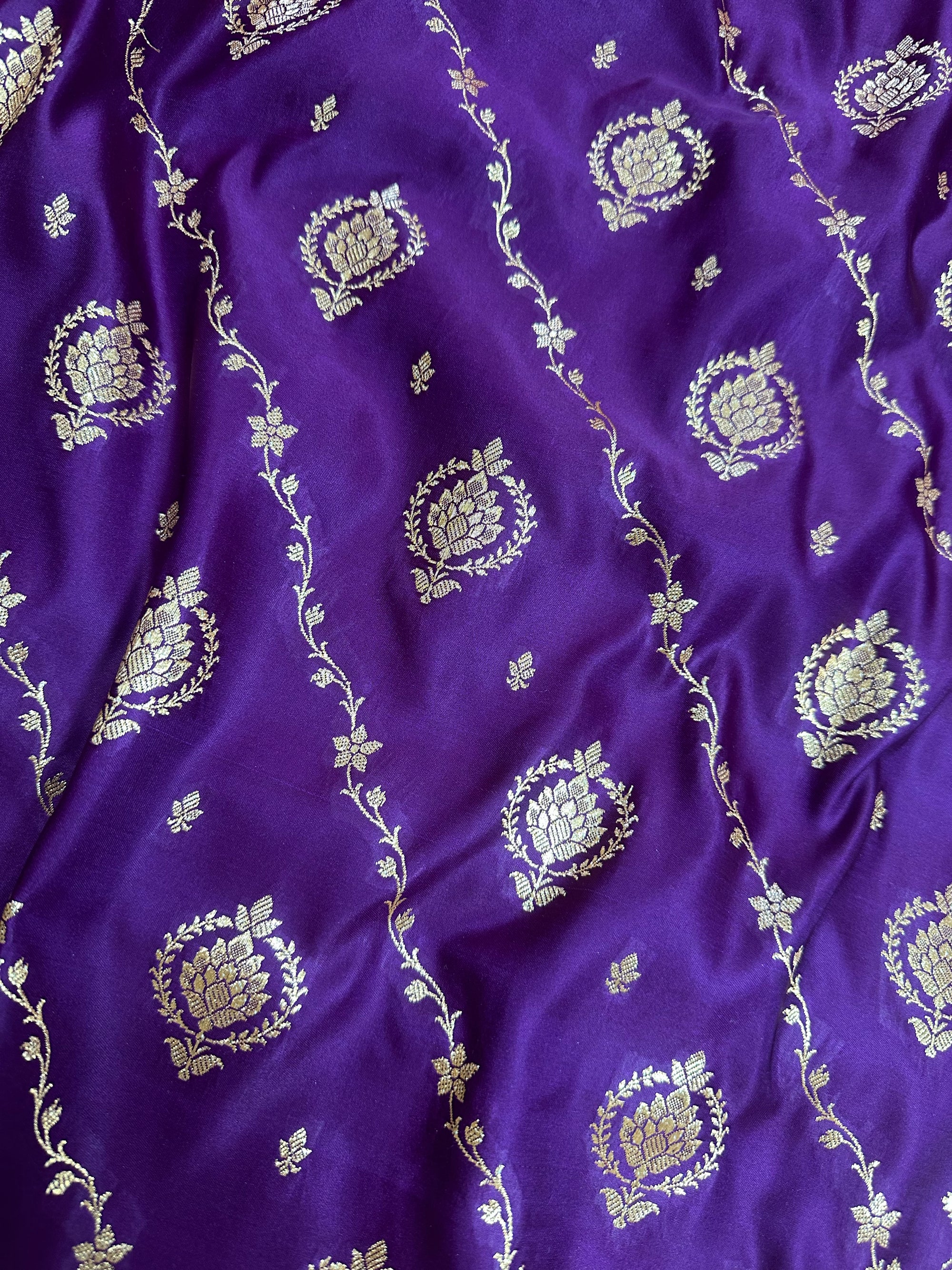 Premium Satin Silk Banarasi Saree