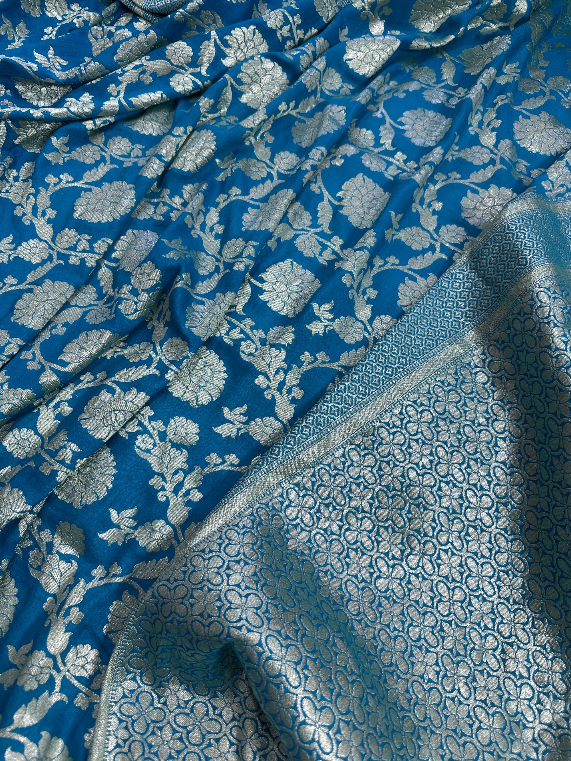 Pure Moonga Silk Banarasi Saree