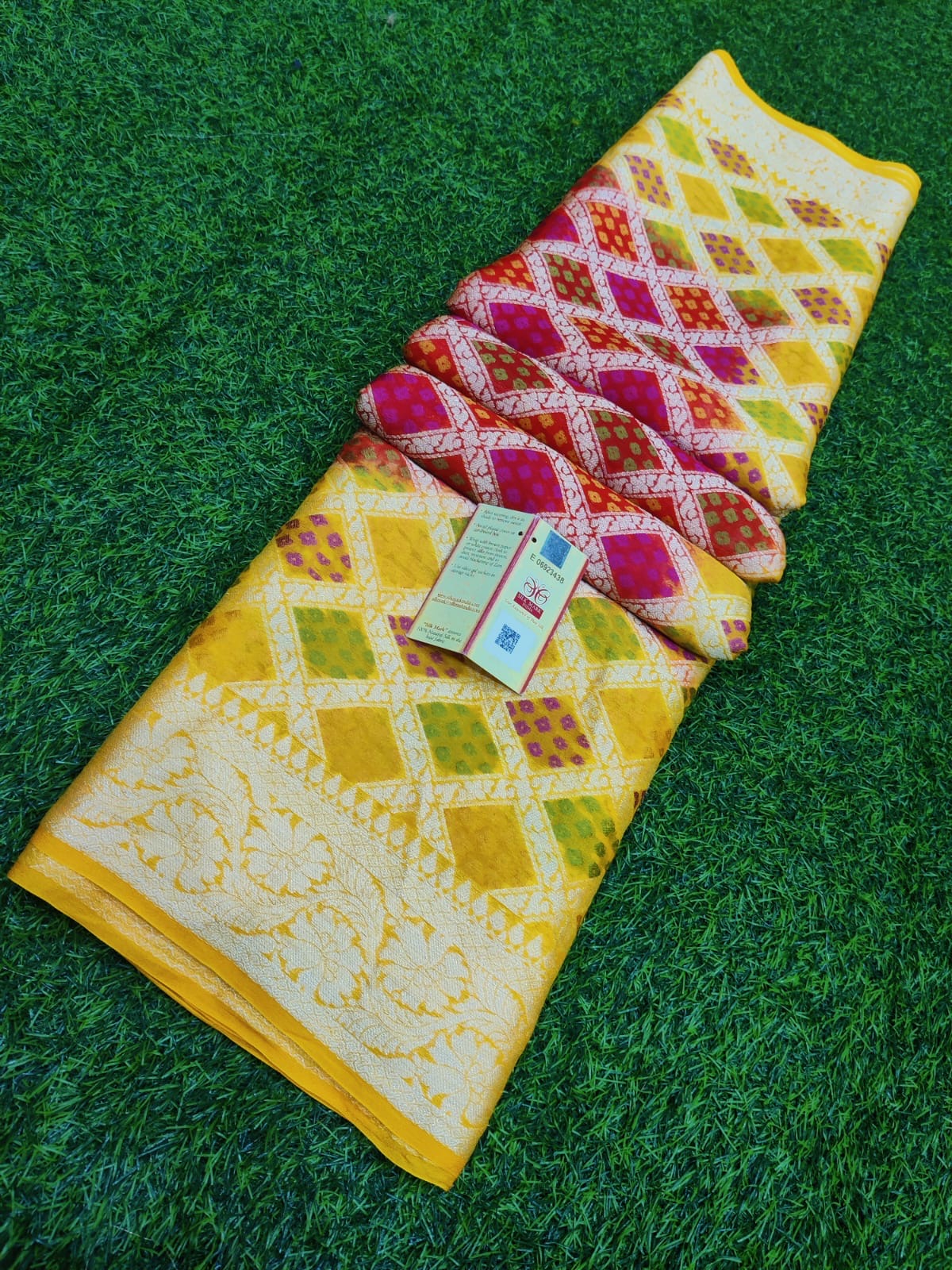 Pure Chiffon Silk Banarasi Saree