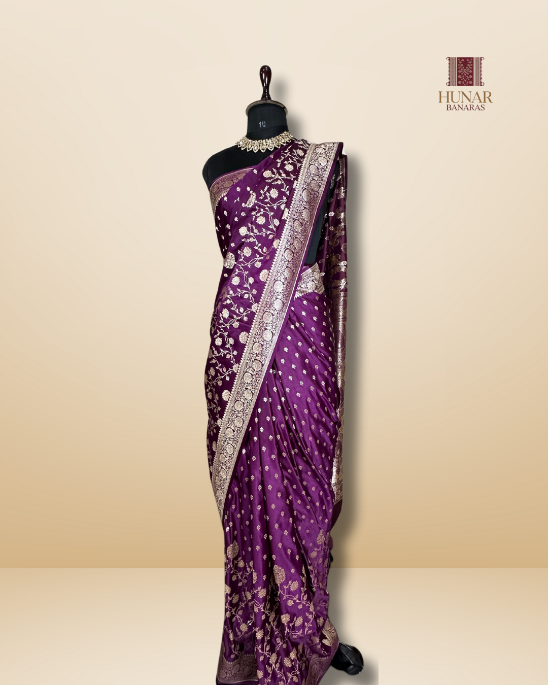 Premium Satin Silk Banarasi Saree