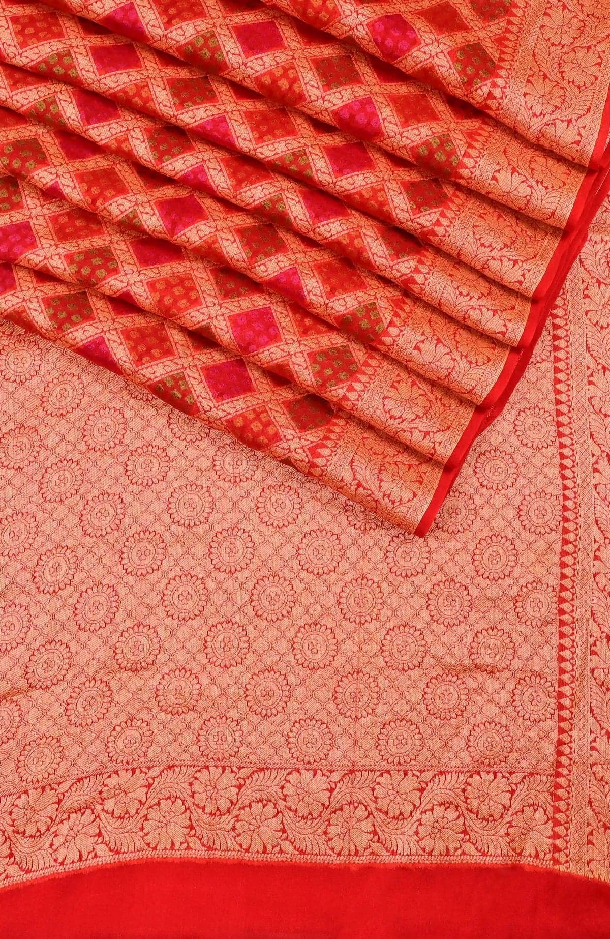 Pure Chiffon Silk Banarasi Saree