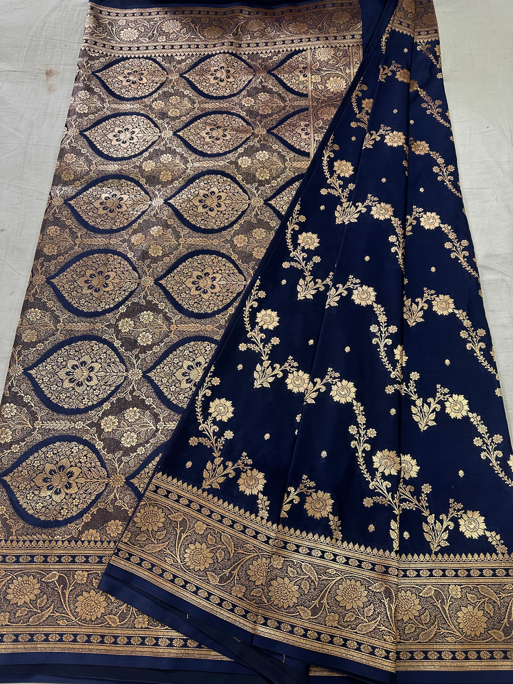 Premium Satin Silk Banarasi Saree