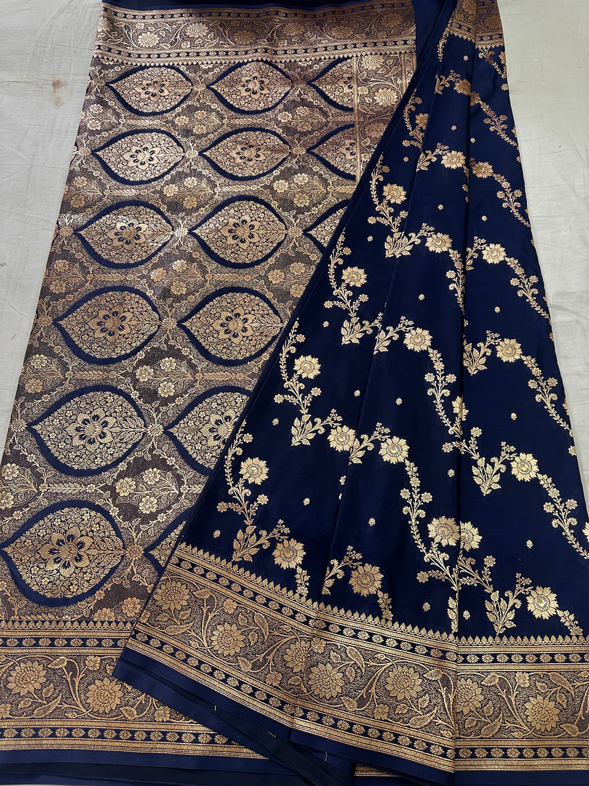 Premium Satin Silk Banarasi Saree
