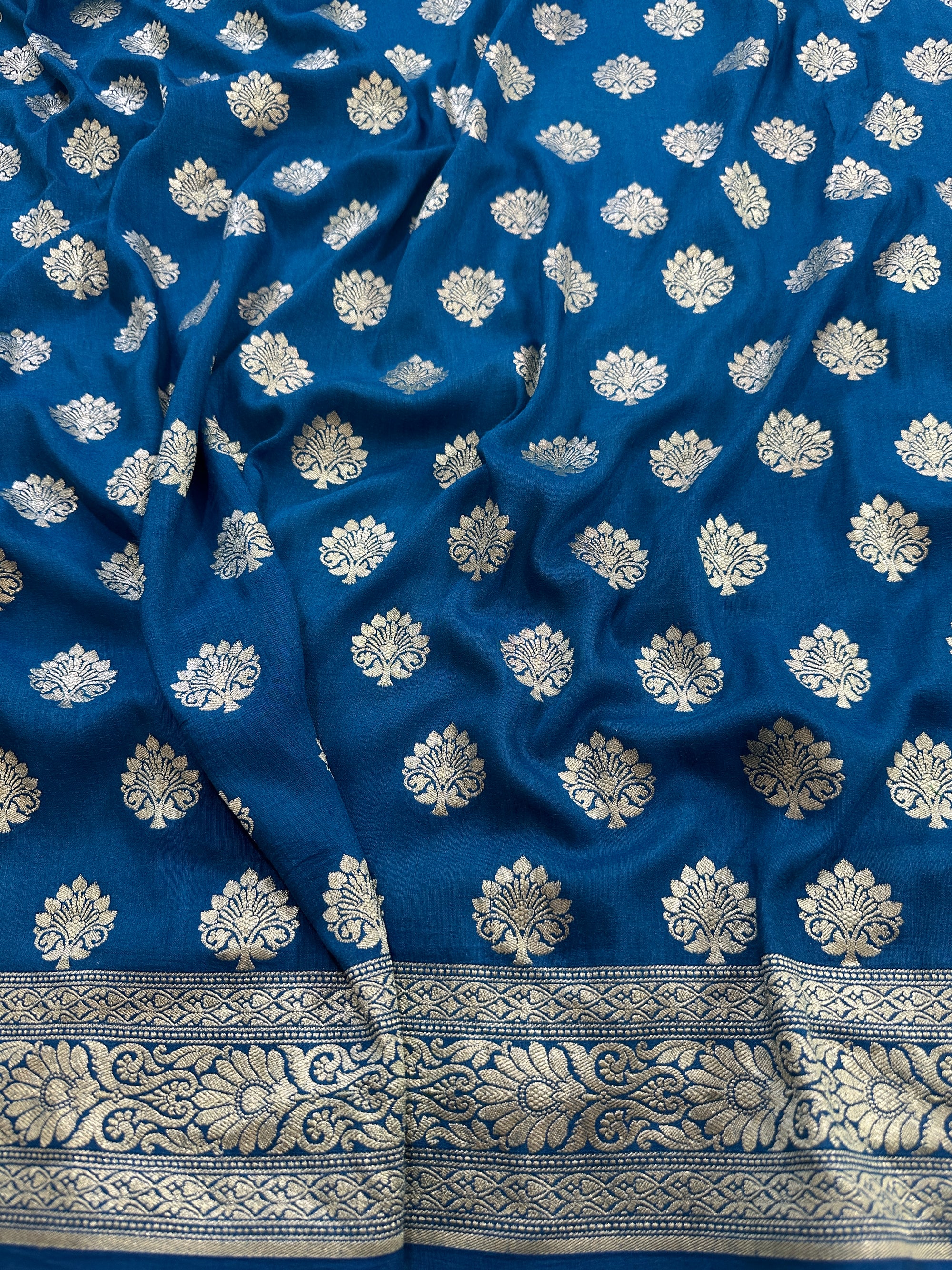 Pure Moonga Silk Banarasi Saree – Handwoven Elegance from Varanasi | Katan Banaras