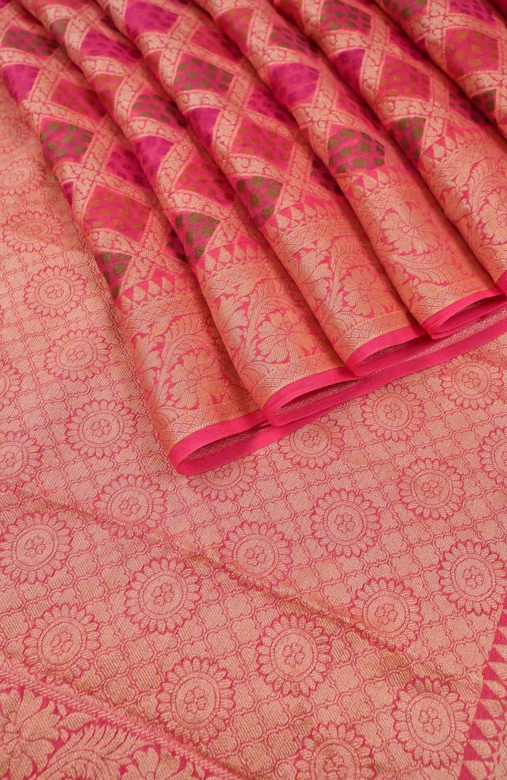 Pure Chiffon Silk Banarasi Saree