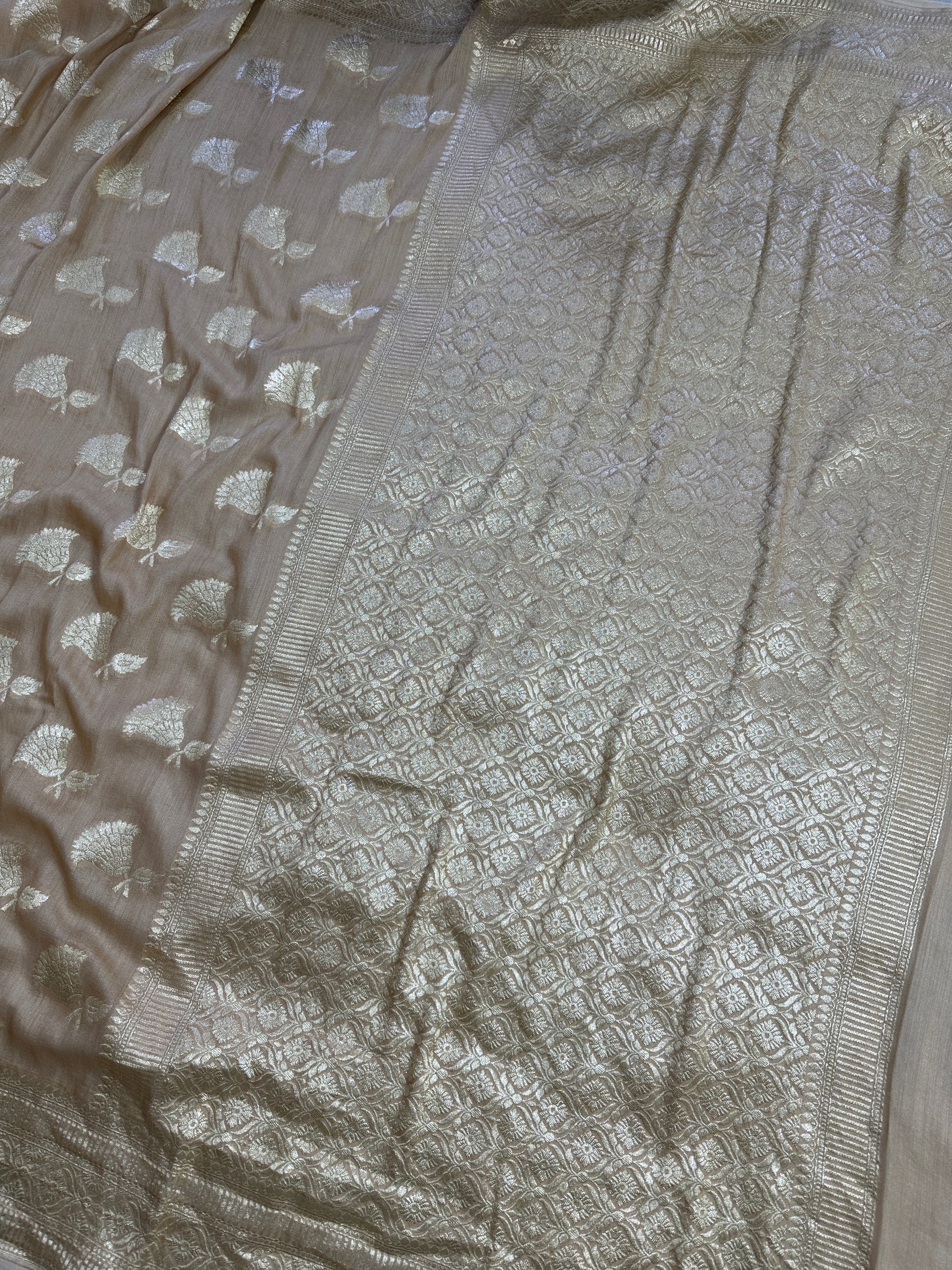 Pure Moonga Silk Banarasi Saree