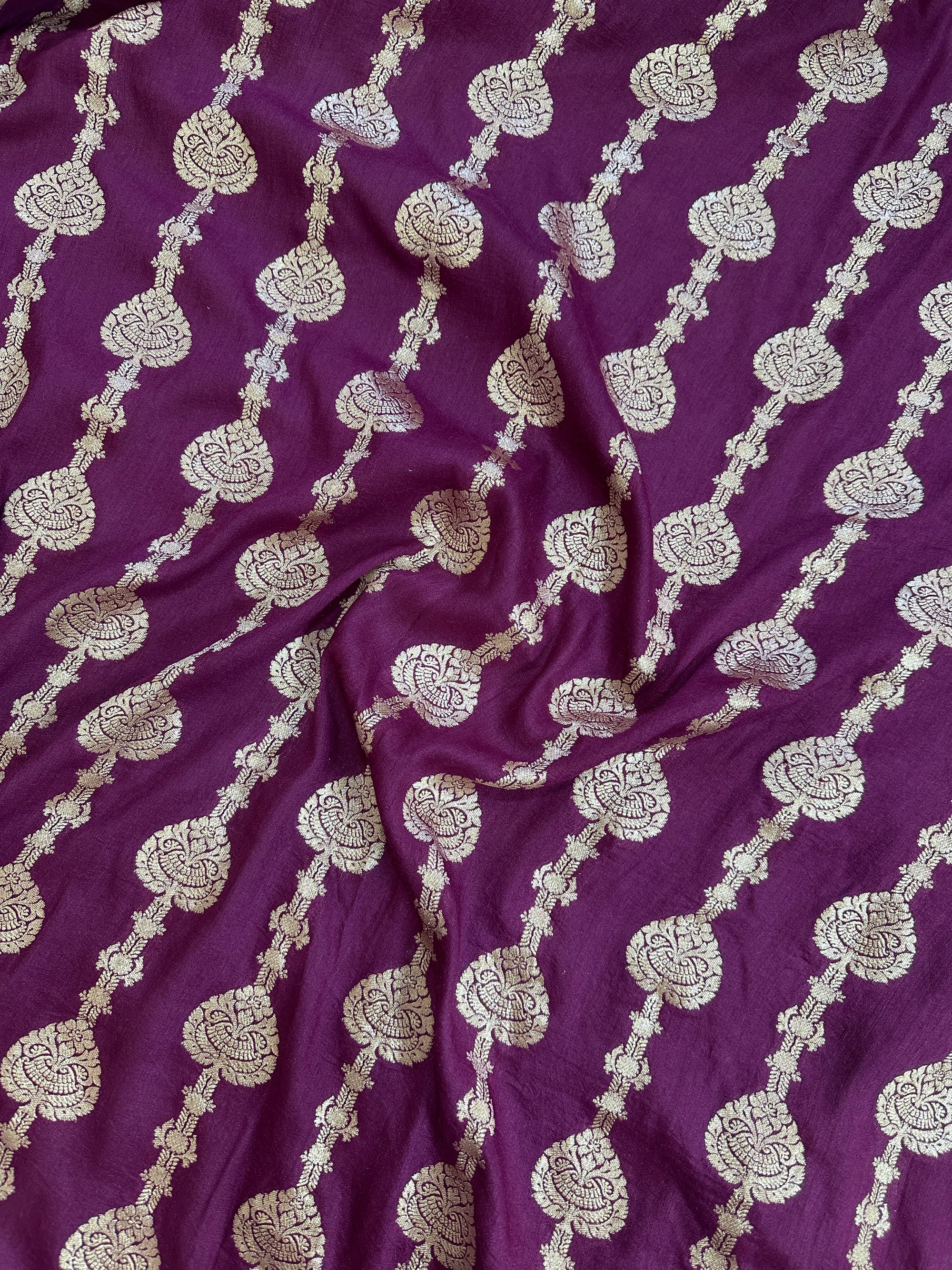 Pure Moonga Silk Banarasi Saree
