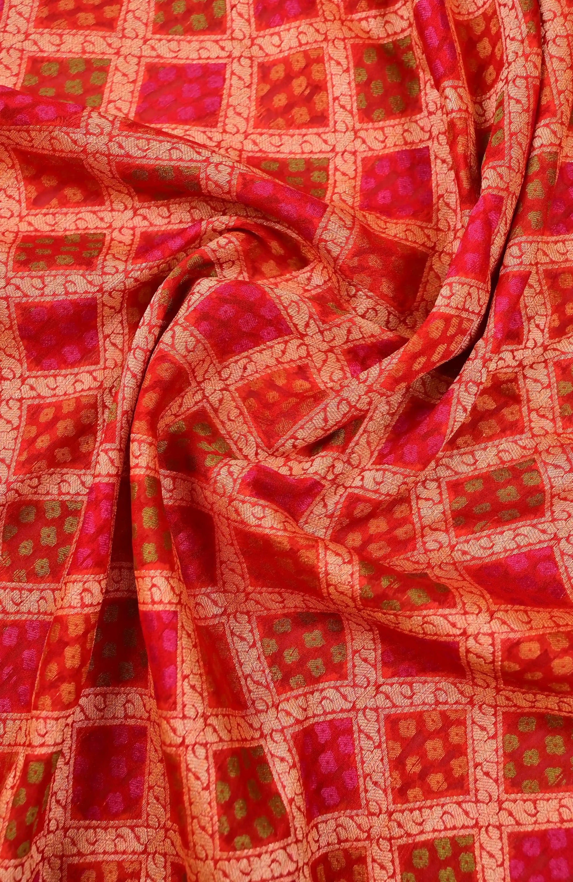 Pure Chiffon Silk Banarasi Saree