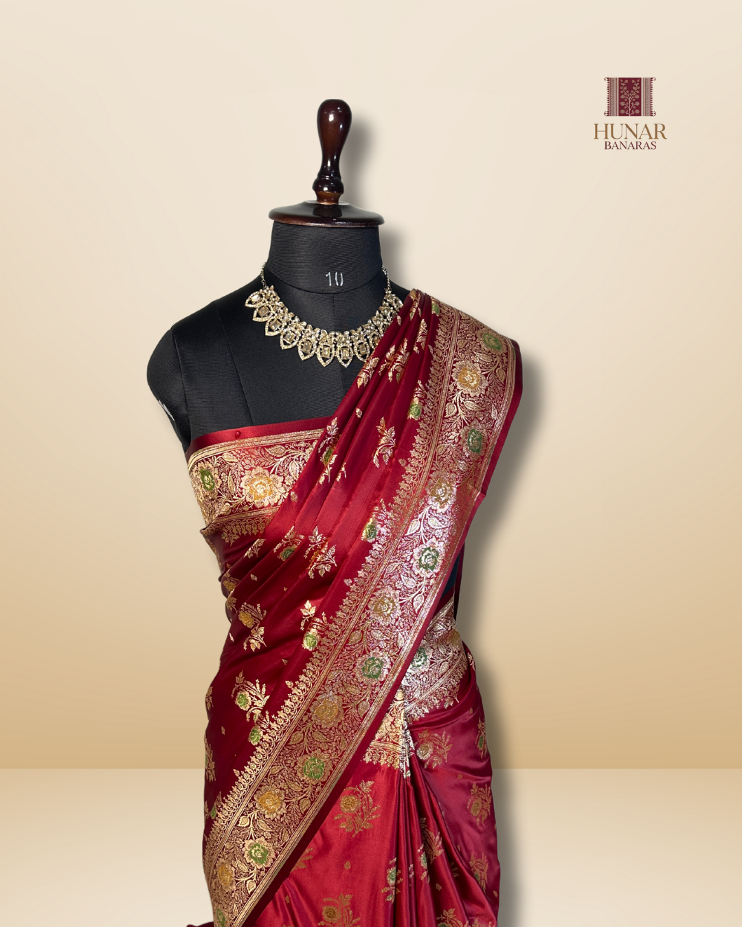Premium Satin Silk Banarasi Saree
