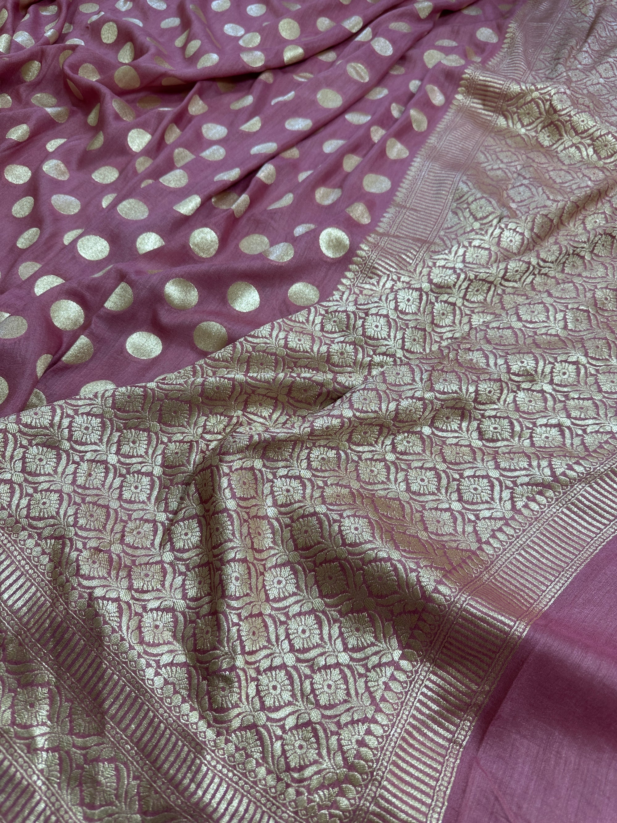 Pure Moonga Silk Banarasi Saree