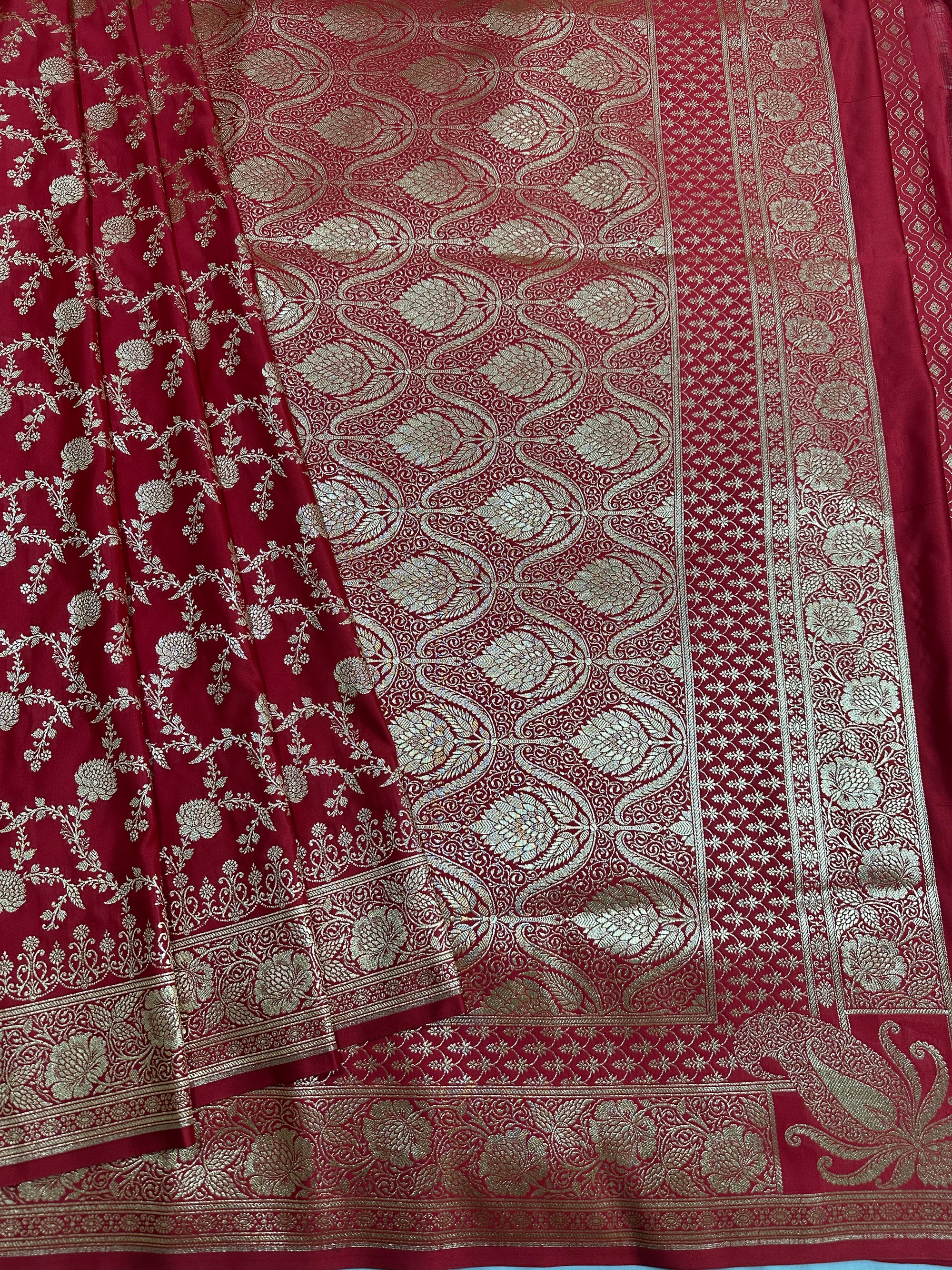 Premium Satin Silk Banarasi Saree