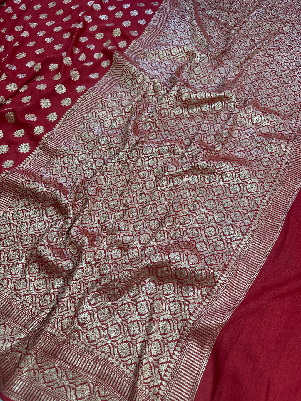 Pure Moonga Silk Banarasi saree