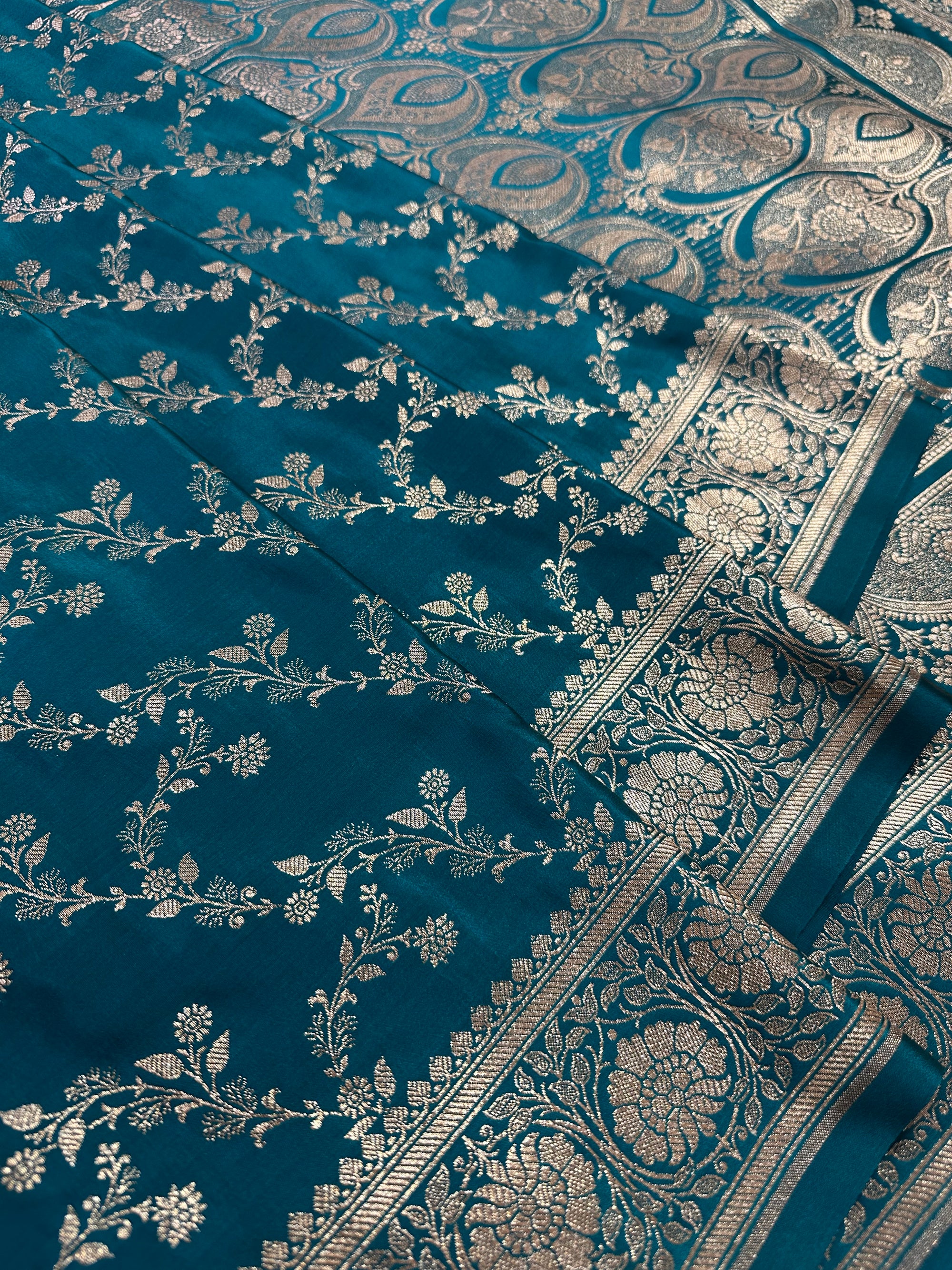 Premium Satin Silk Banarasi Saree
